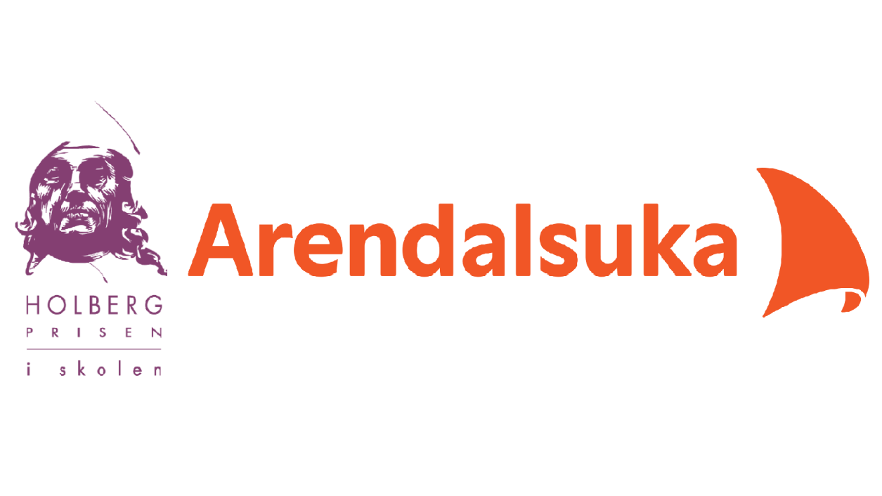 Bilde av Holbergprisen i skolen på Arendalsuka
